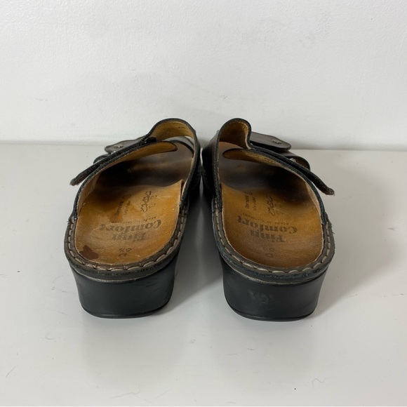 Finn comfort Sandals Womens size 9 US (6.5 UK) Brown Leather Made in Germany - Picture 5 of 12